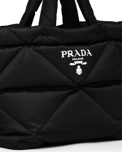 prada black velvet backpack|Prada re nylon tote bag.